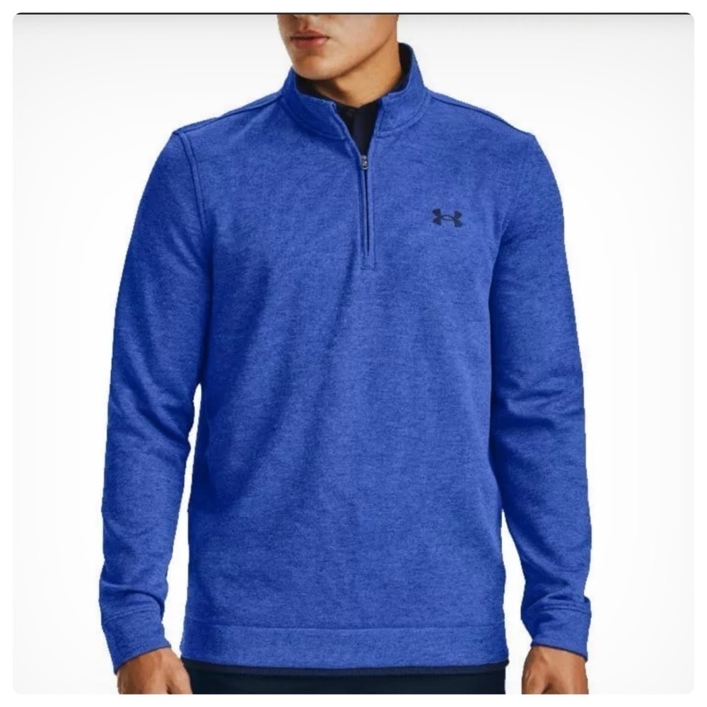 Underarmour Golf 1/4  Zip loose Storm  Sweater Fleece 3 XL - Picture 6 of 8